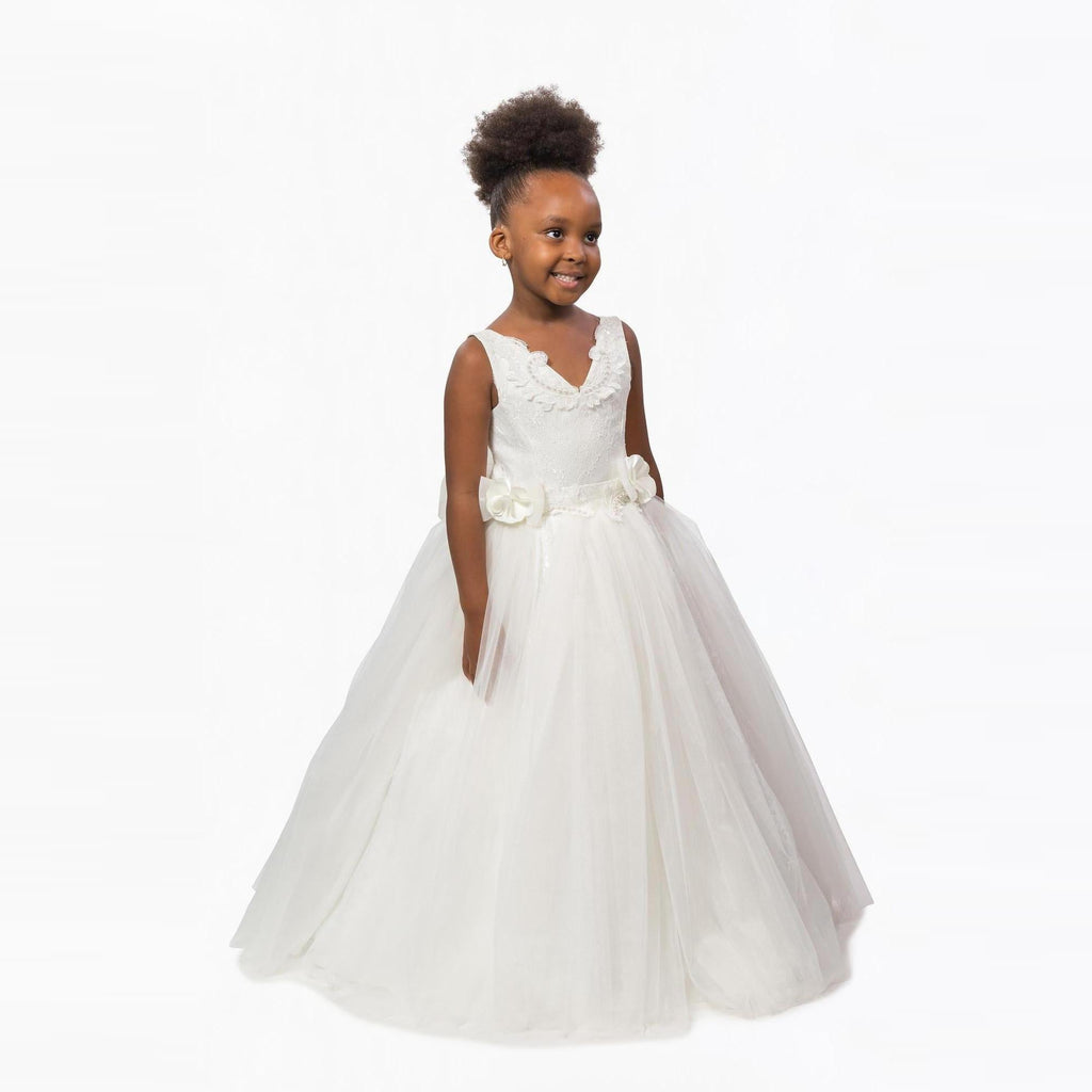 The Adorable Princess Girls Formal Dress-5
