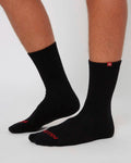Follow All Day Socks - Black