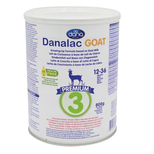 Danalac Goat Milk Growing Up Formula Stage 3 - 800g (Pack of 6)-1