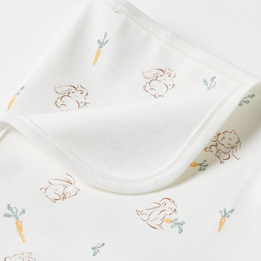 Cute Rabbit Waterproof Baby White Changing Mat-4