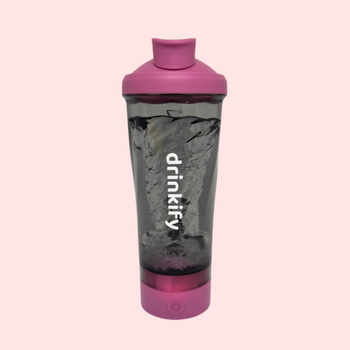 Rechargeable Electric Protein Shaker Bottle – 20 oz